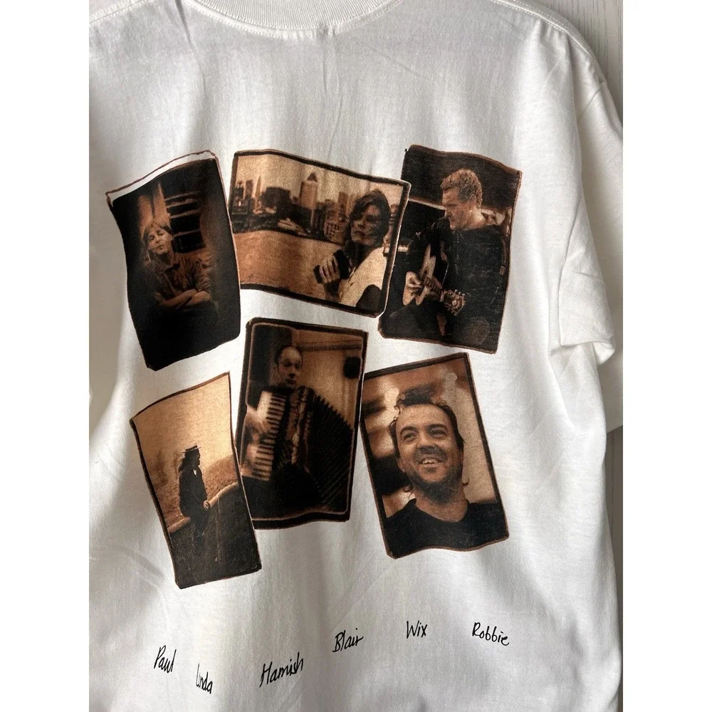 Vintage Paul McCartney 1993 New World Tour Single Stitch T-Shirt LARGE CLEAN!!!